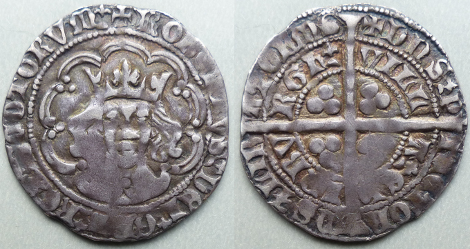 Robert III heavy coinage groat